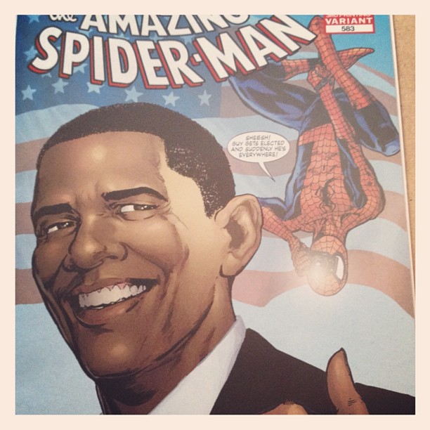 Look what I found... #spiderman #gregoryallencompany - via Instagram