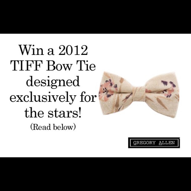 GAC contest : Win a 2011 Tiff bow tie for more details , go to gregoryallencompany.com #gregoryallencompany #gac #contest  #tiff12  #bowties #giveaways #womenswear #repost - via Instagram