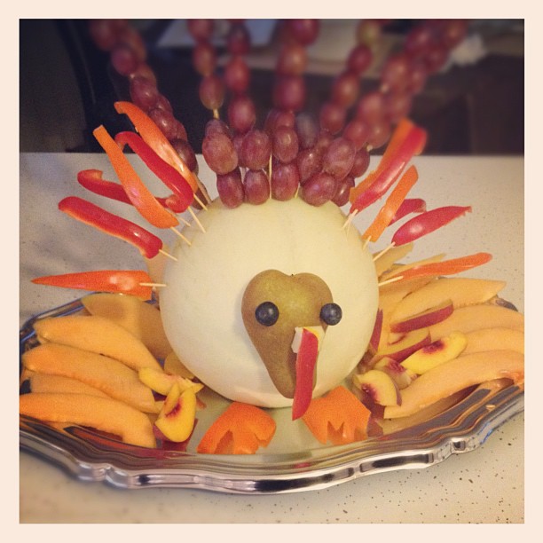 GAC : Happy Thanksgiving - Turkey  fruit basket #gac #gregoryallencompany #thanksgiving - via Instagram