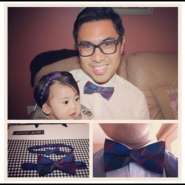 GAC : father / Daughter bow ties ... #kids #girl #bowtie #gac #gregoryallencompany #madeincanada #men - via Instagram