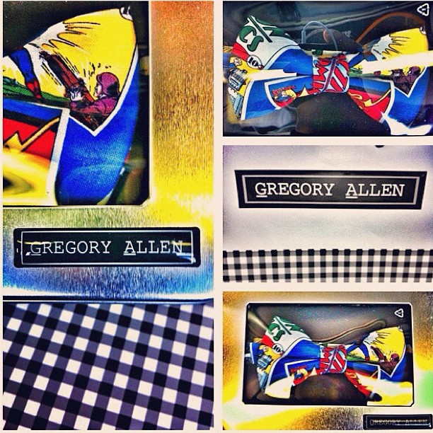 GAC : Bespoke superman bow tie - #bowtie #gregoryallencompany #gac #men #kids #superman - via Instagram