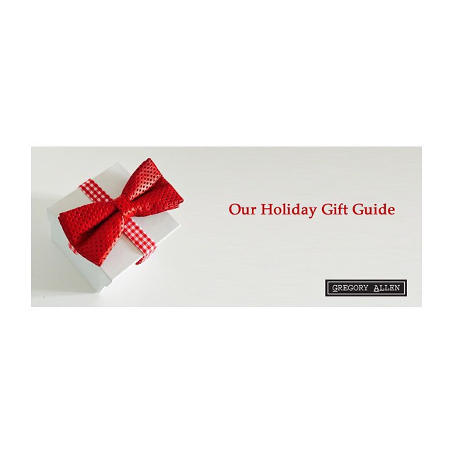 This holiday season give the gift of wearable luxury with our luxe collection of bow ties. See our holiday gift guide...gregoryallencompany.com/blog#gacbowties #madeincanada - via Instagram