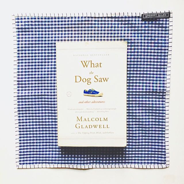 Favourite reads of the month:What the Dog SawBy Malcolm Gladwell Pocket square : Gregory Allen Company #greatbook  #malcolmgladwell #whattgedogsaw #pocketsquare#bowties #gacbowtie  #toronto #gift #mensaccessories #madeincanada #mensstyle #coolbowties  #collection #fashionbloggers  #necktie #suitandtie #mensfashionbloggers #fashionblog #gentlemen #gq #menswear #hipsters  #womenfashionbloggers #booklovers - via Instagram