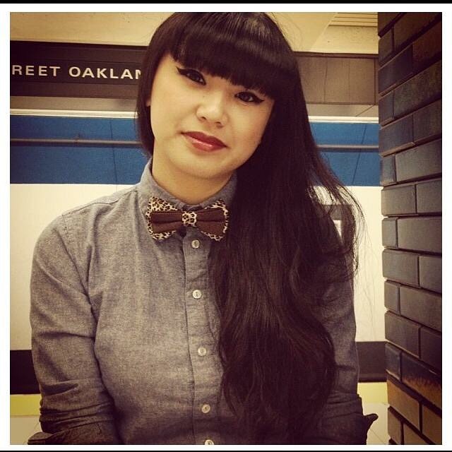#TBT Oakland California  subway M: @_millicent_ Bow tie : Leopardprint ( Brown perforated leather and Italian silk)Gregoryallencompany.com/shop#bowties #gacbowtie  #oakland #California #womenaccessories #madeincanada #wonenssstyle #coolbowties  #fashionbloggers  #necktie #suitandtie  #fashionblog  #model #leather #silk - via Instagram