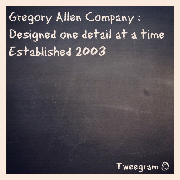 #tweegram #gregoryallencompany #gac – via Instagram