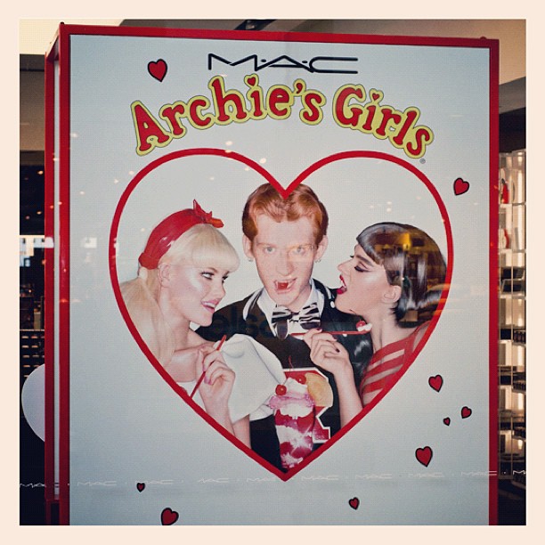 Blog: GAC * MAC Cosmetics "Archie's girls" spring 2013 campaign . Read more here – http://gregoryallencompany.com/blog #gregoryallencompany #gac #spring2013 #bowtie #menswear #archiesgirls – via Instagram