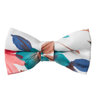 Girl’s Floral Bow Tie