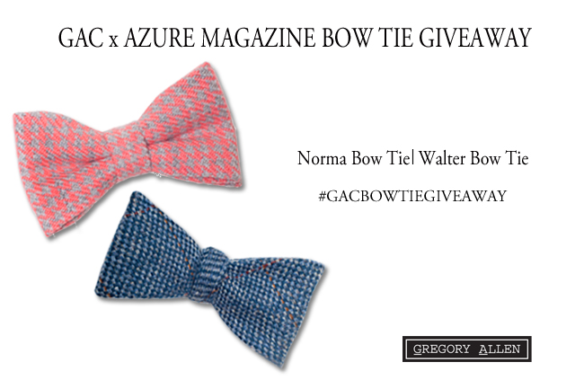 Blog - GAC x Azure Bow Tie Giveaway